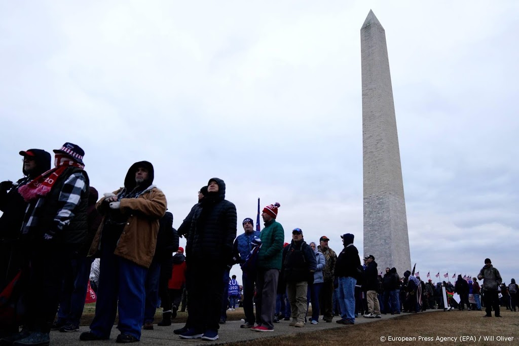 Oproep Trump aan demonstranten: blijf vreedzaam