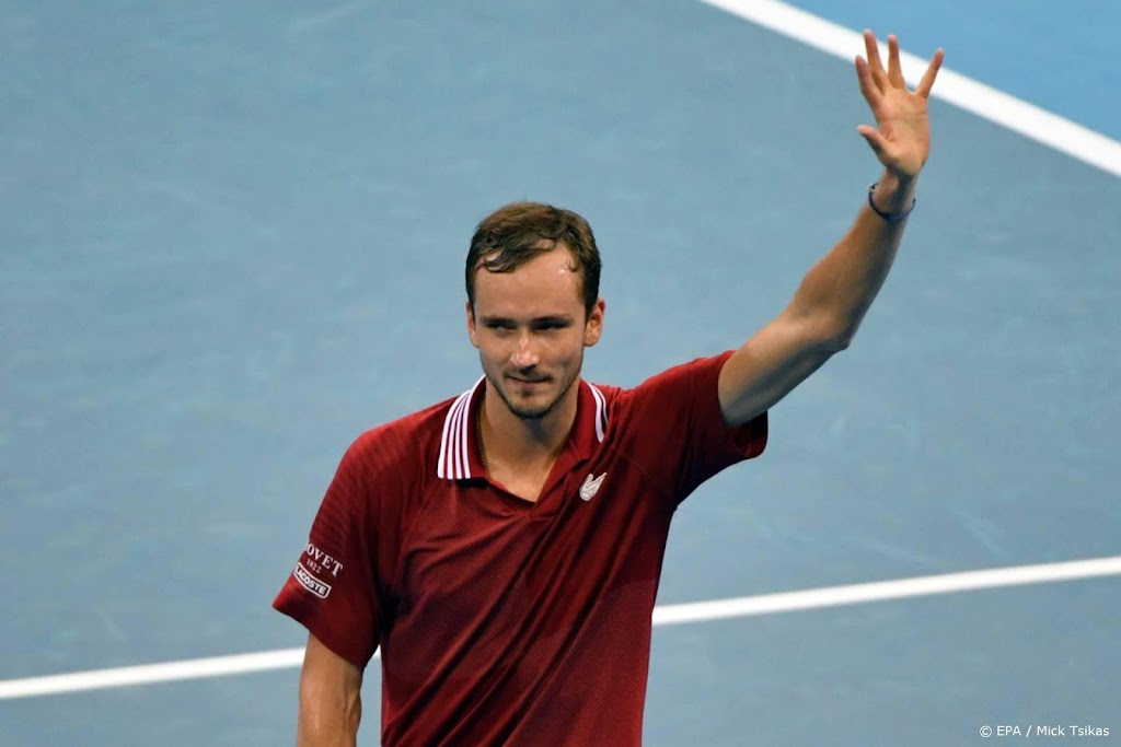 Medvedev helpt Rusland naar halve finales ATP Cup