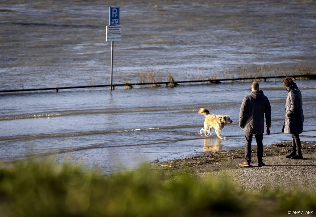 Hoogwaterpiek op de Rijn valt mee