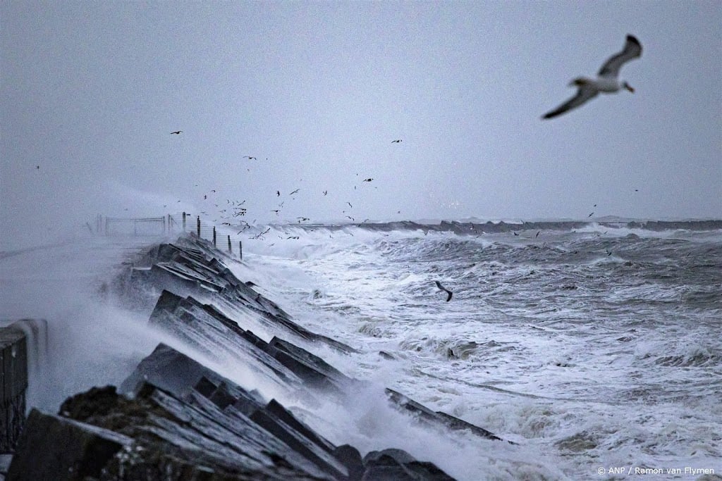 Code geel om harde windstoten alleen nog in noorden