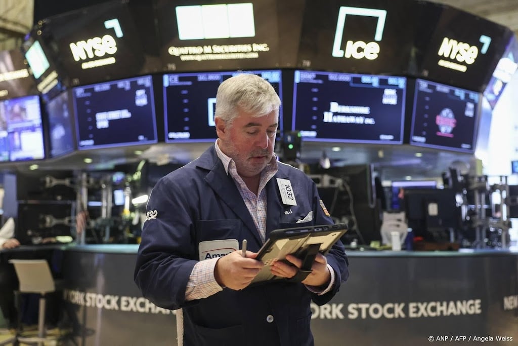 Dow-Jonesindex licht lager op Wall Street na nieuw recordniveau