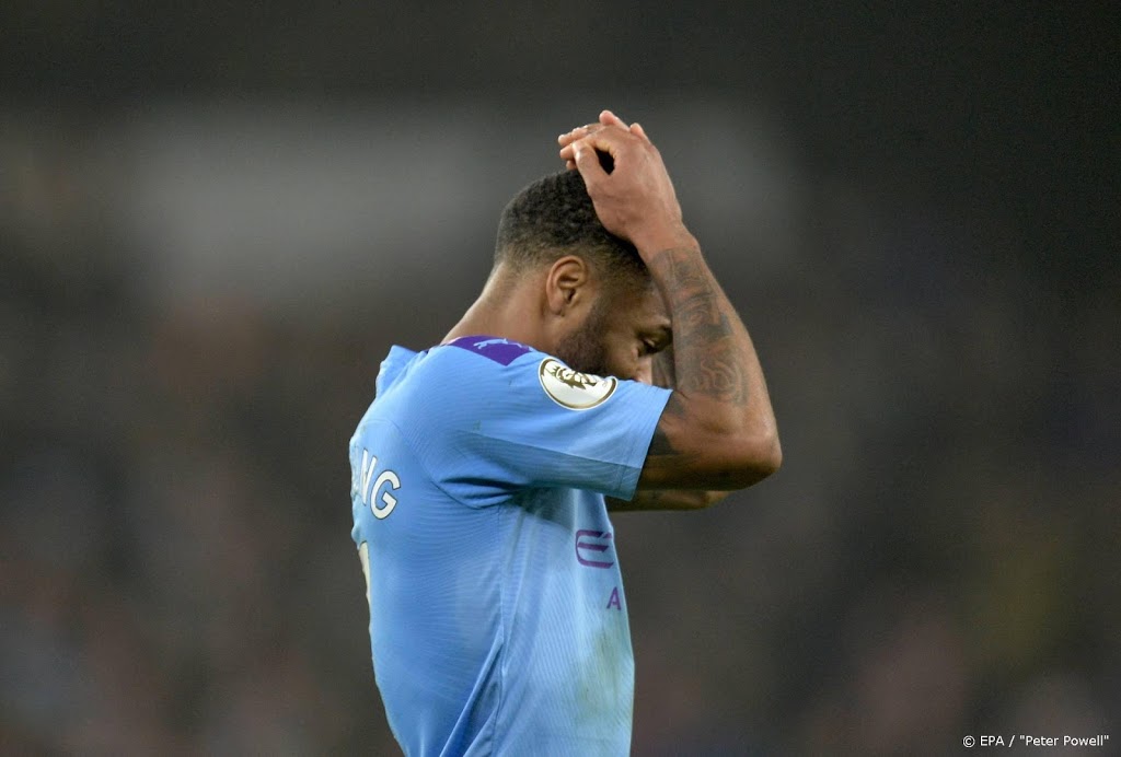 Manchester City voorlopig zonder Sterling