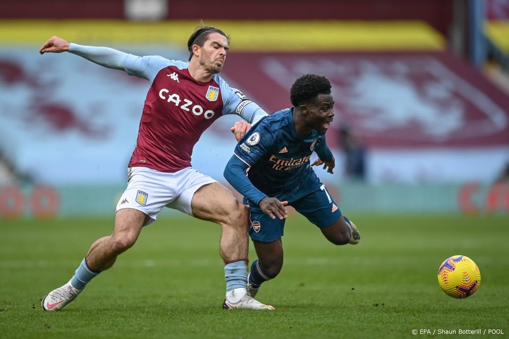 Arsenal verliest ook van Aston Villa 