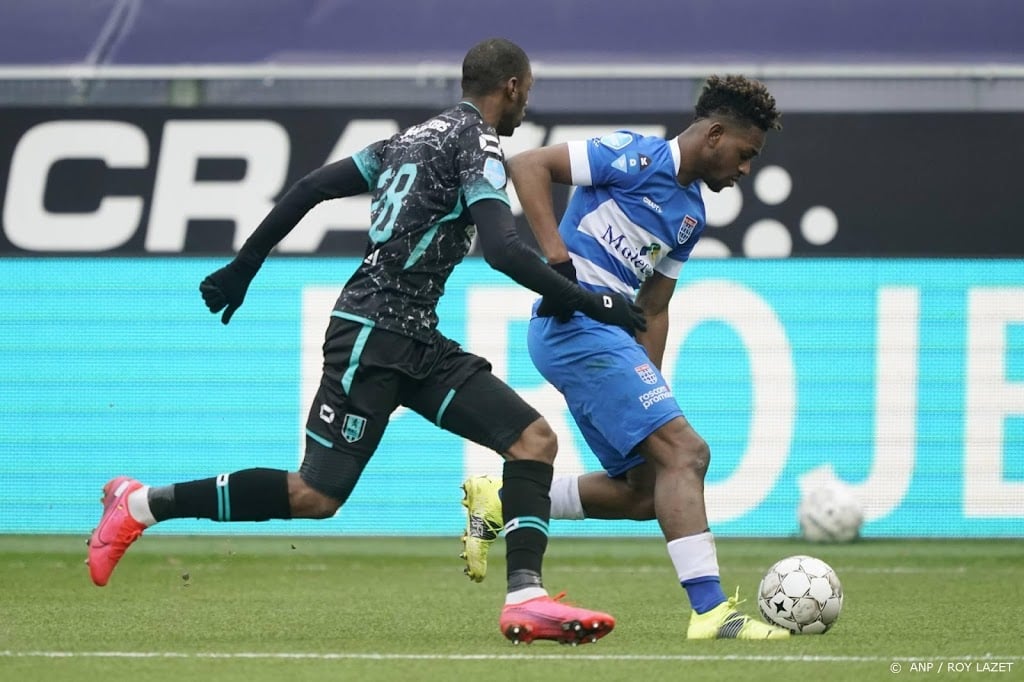 PEC Zwolle speelt tegen RKC voor de elfde keer gelijk