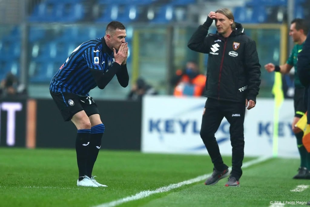 Atalanta geeft in Serie A voorsprong van 3-0 uit handen