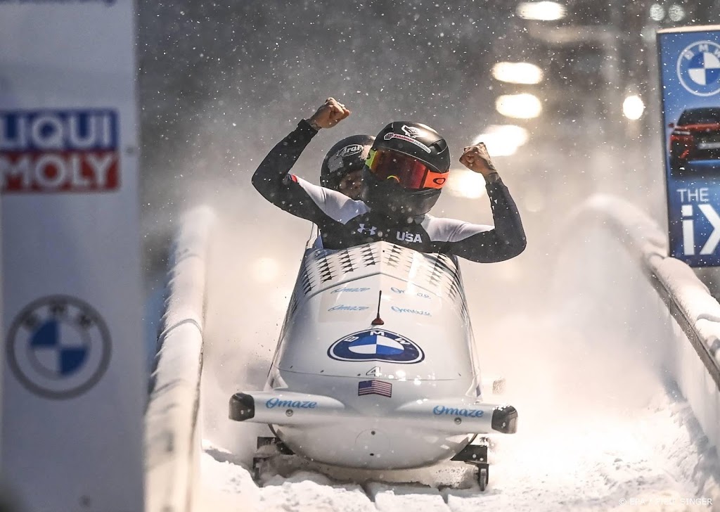 Historische wereldtitel Amerikaans bobsleeduo Humphries/Jones
