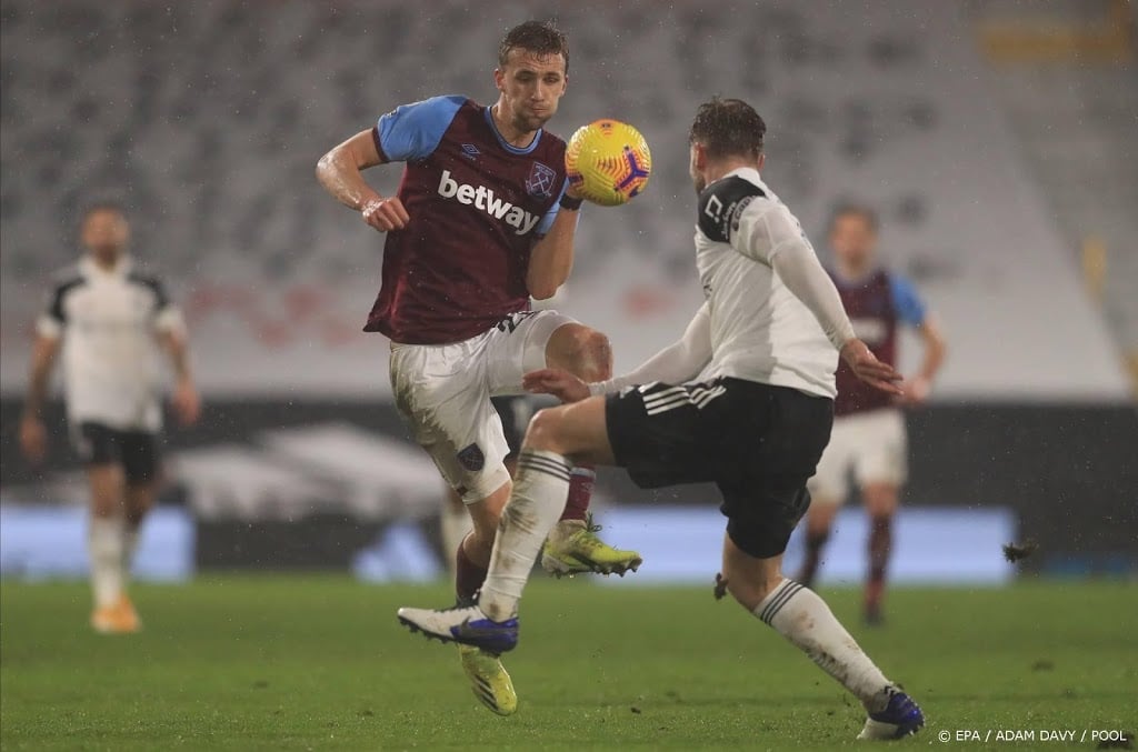 Derby tussen Fulham en West Ham zonder doelpunten