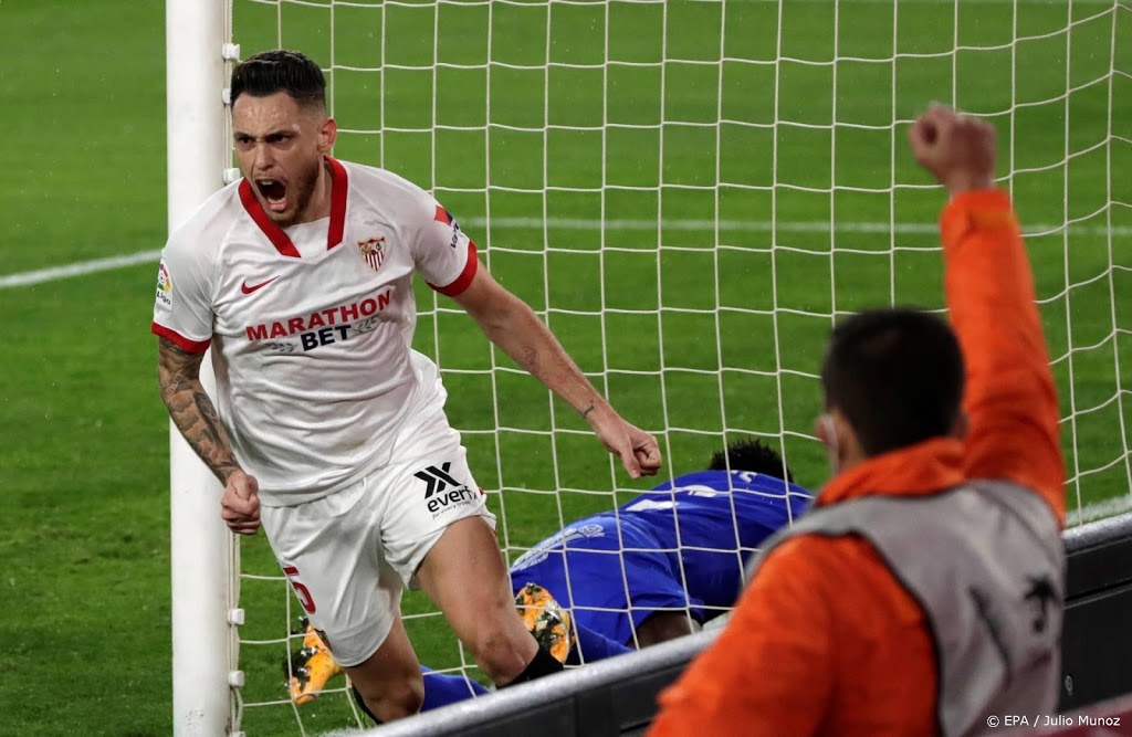 Sevilla verslaat ook Getafe en klimt naar derde plaats