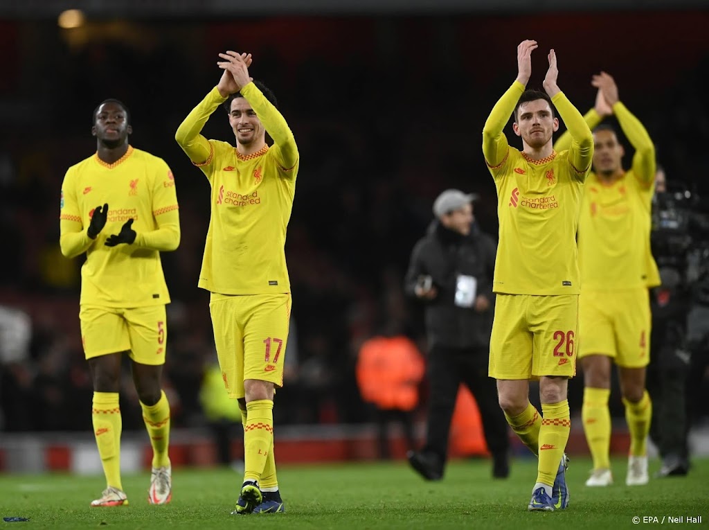 Liverpool met verzwakt elftal verder in FA Cup