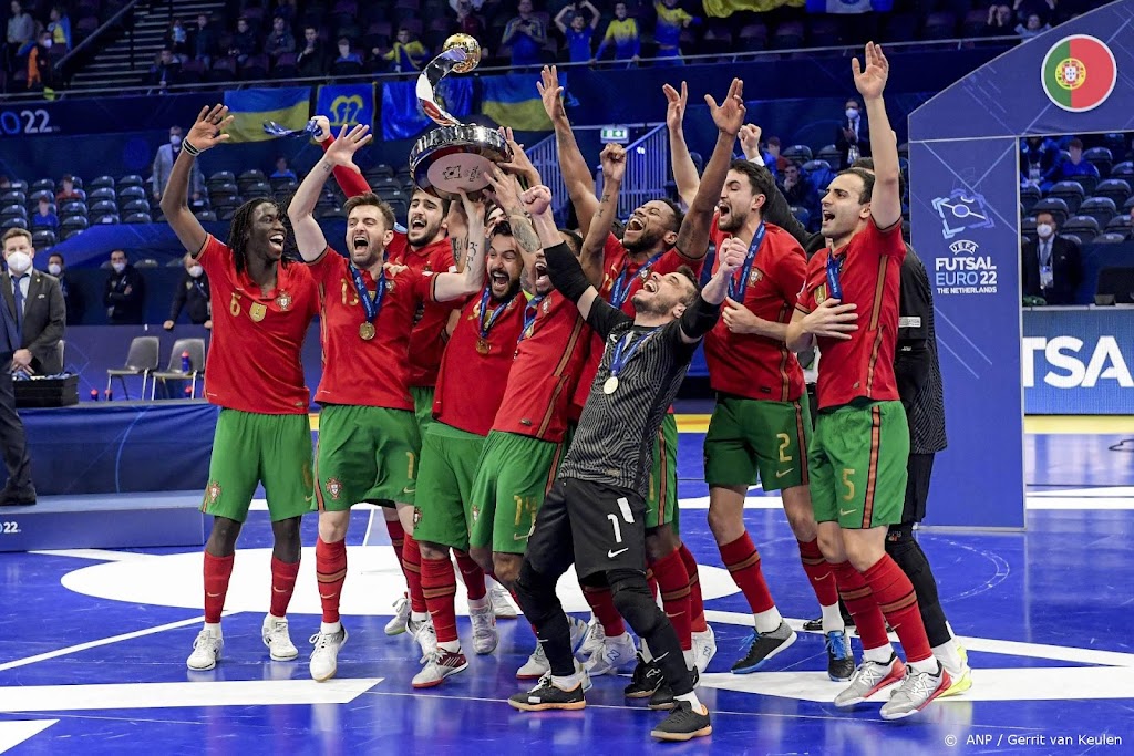 Portugese zaalvoetballers pakken Europese titel in Ziggo Dome