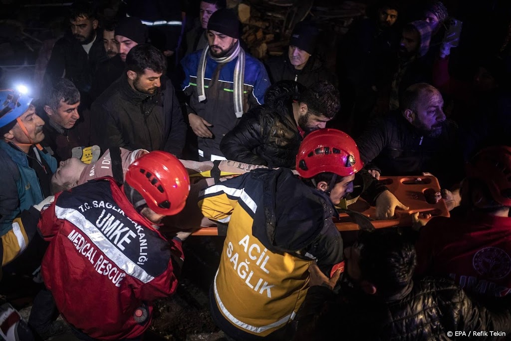 Dodental stijgt razendsnel in Turkije en Syrië na aardbeving