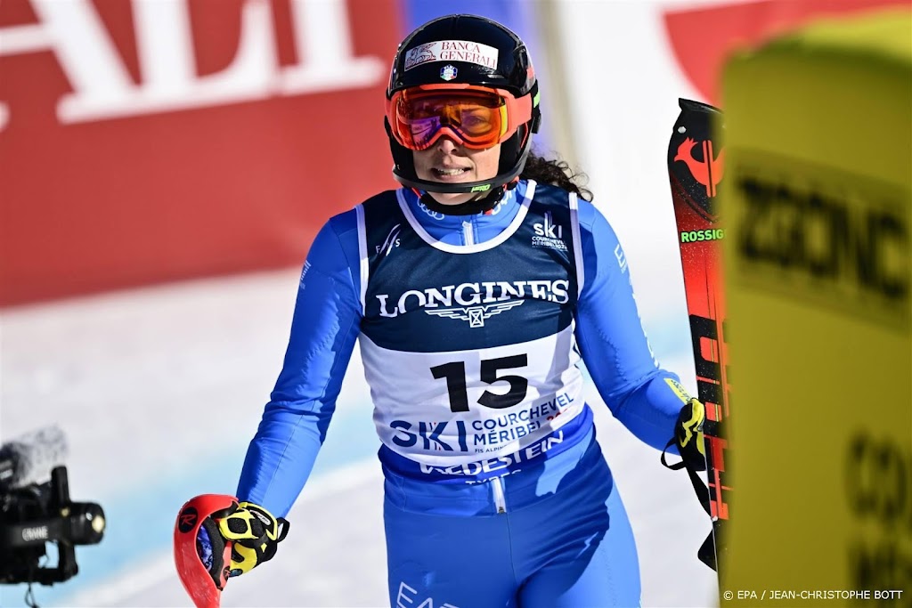 Eerste wereldtitel voor skiester Brignone, Shiffrin valt uit
