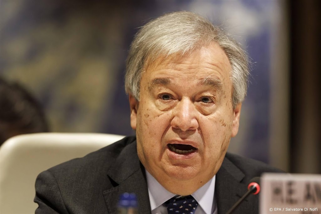 Guterres: VN-personeel ter plaatse in aardbevingsgebied 