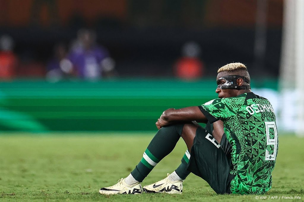Osimhen fit voor halve finale Afrika Cup Nigeria tegen Zuid-Afrika