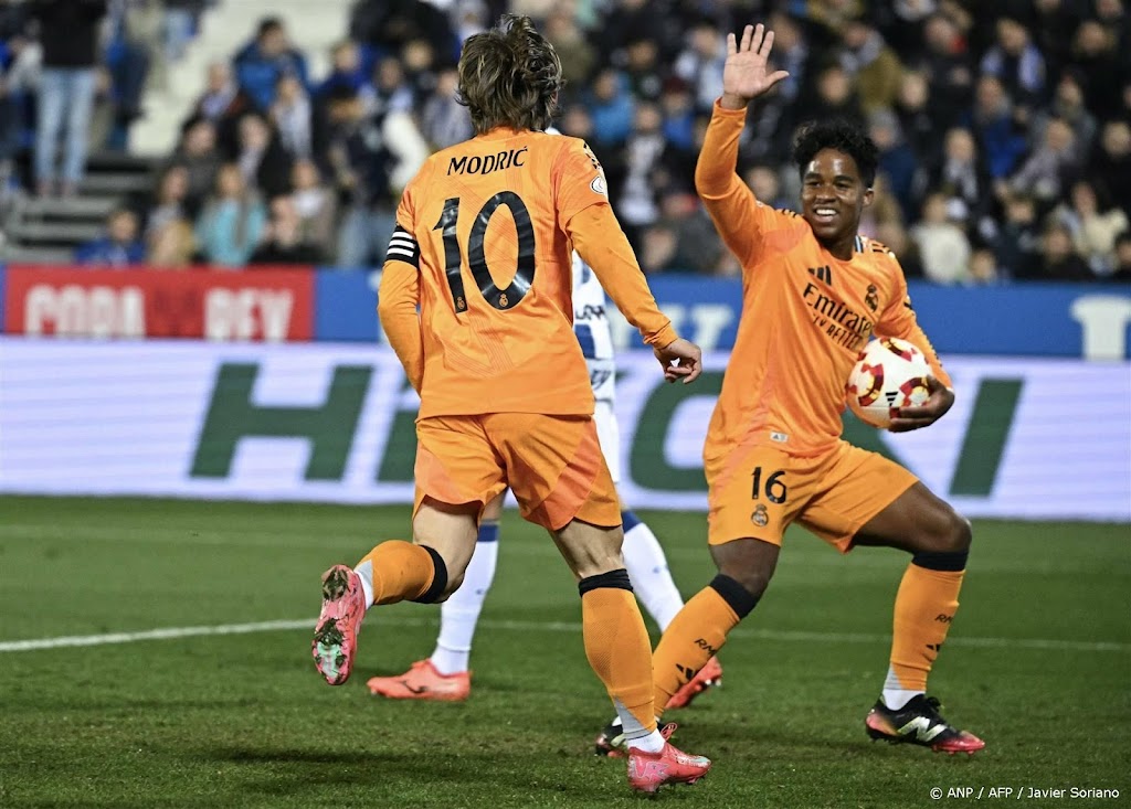 Real Madrid boekt moeizame bekerzege op Leganés