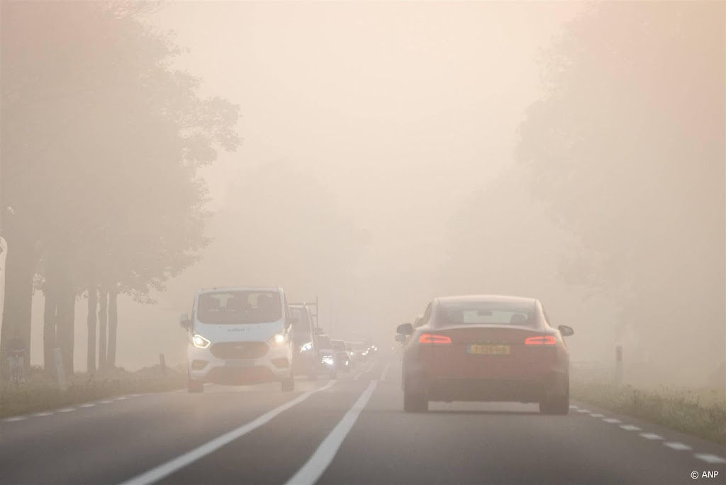 Code geel om plaatselijk dichte mist 