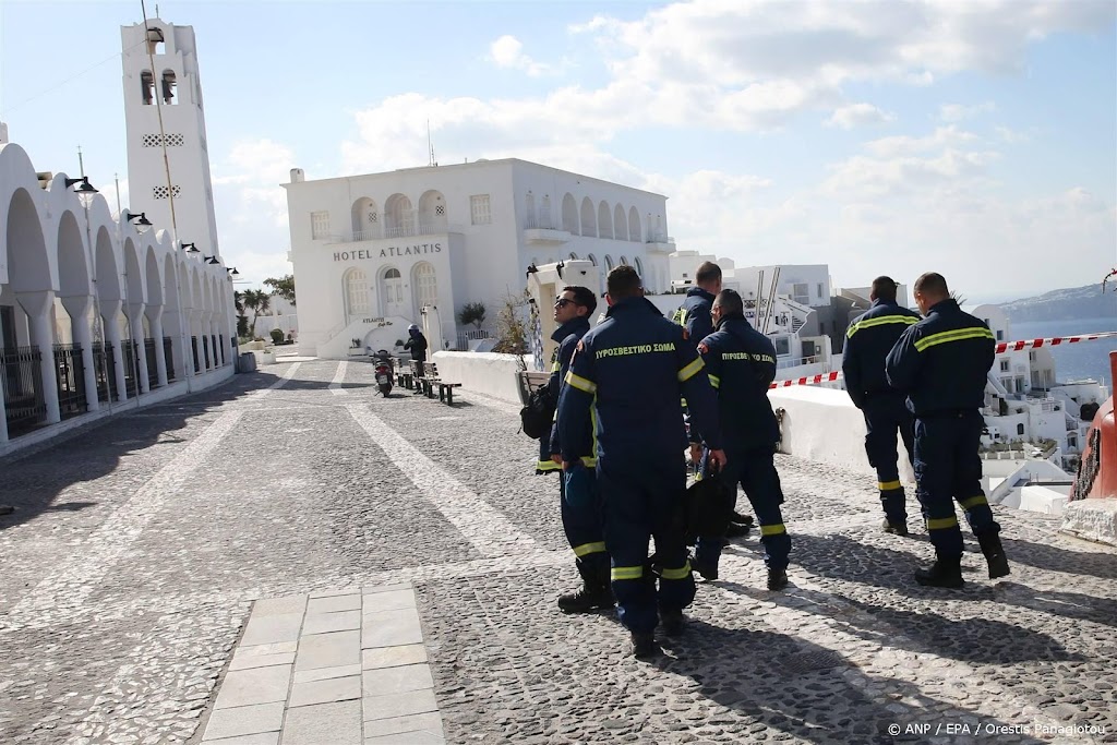 Santorini getroffen door zwaardere aardbeving