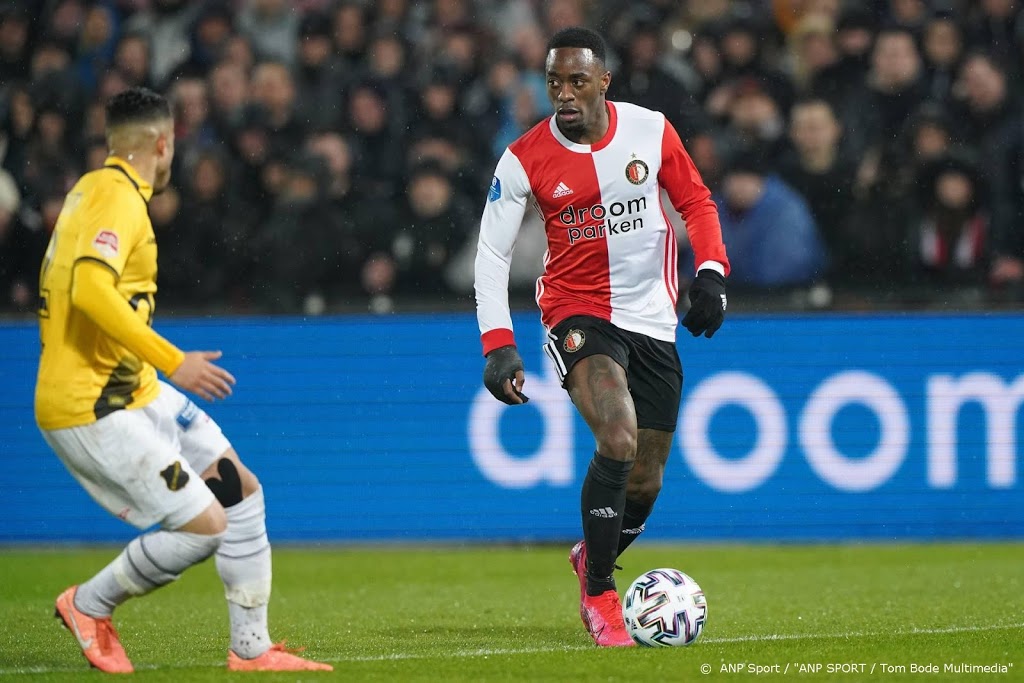 Feyenoorder Haps scoort als echte linksbuiten
