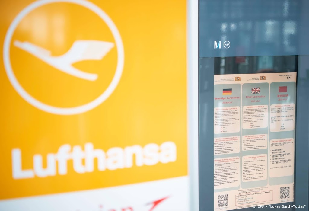 Lufthansa halveert vliegcapaciteit om coronavirus