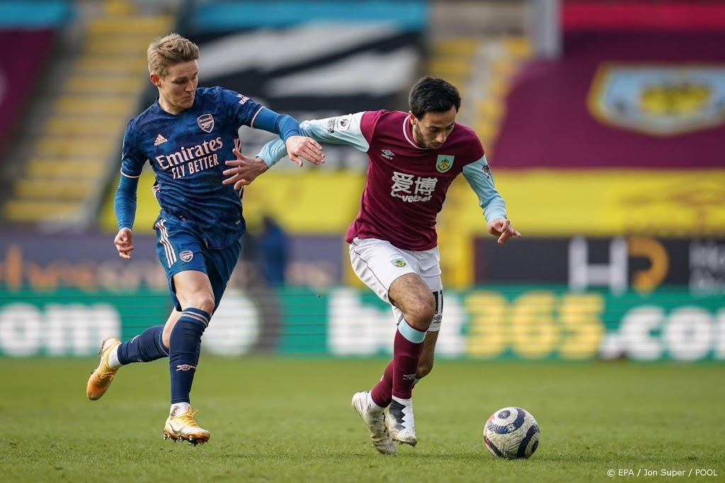 Arsenal weet niet te winnen bij Burnley 