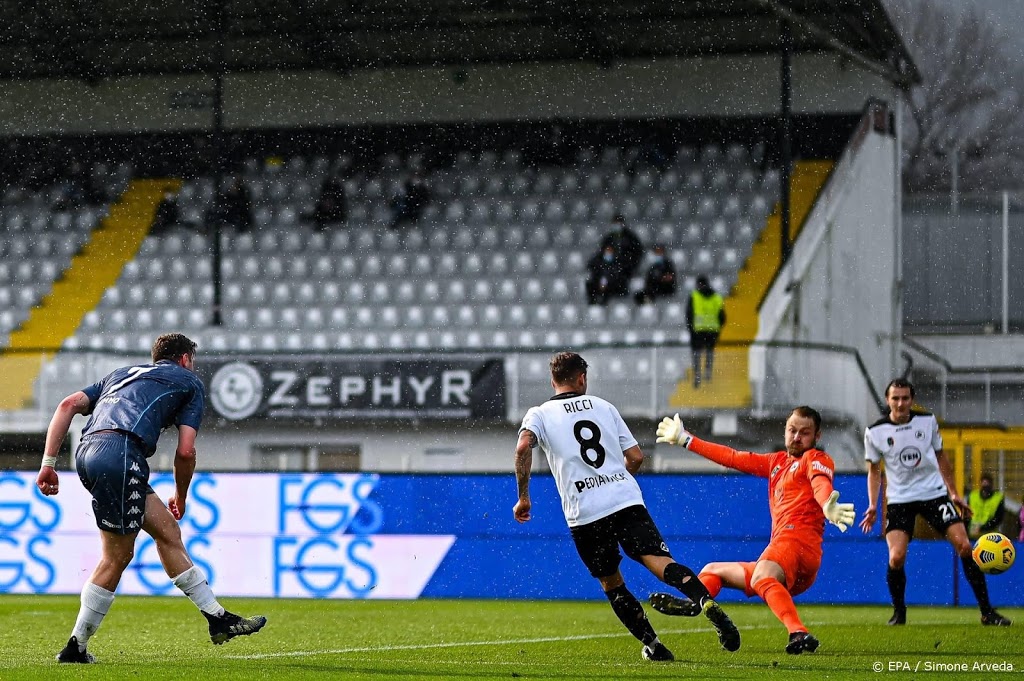 Doelman Zoet viert rentree bij Spezia met punt tegen Benevento