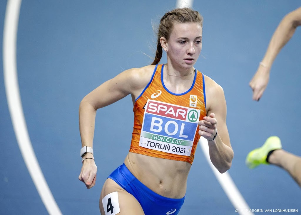 Atlete Bol pakt in record Europese indoortitel op 400 meter