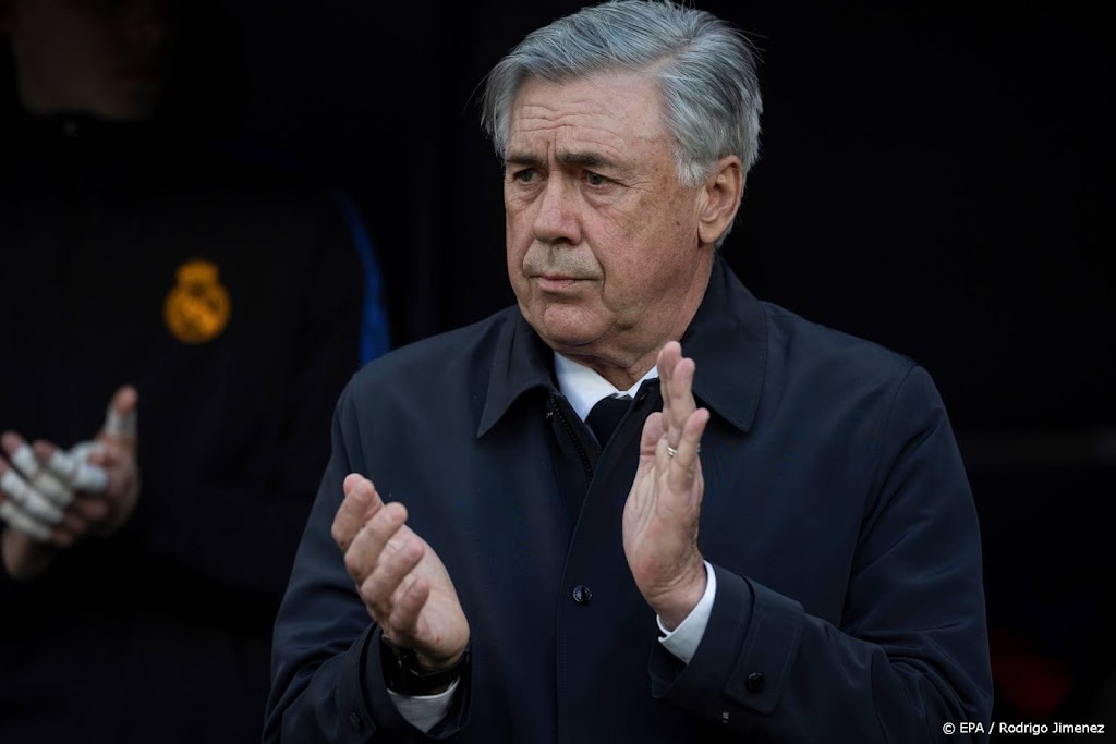 Trainer Ancelotti gelooft in comeback Real Madrid tegen PSG