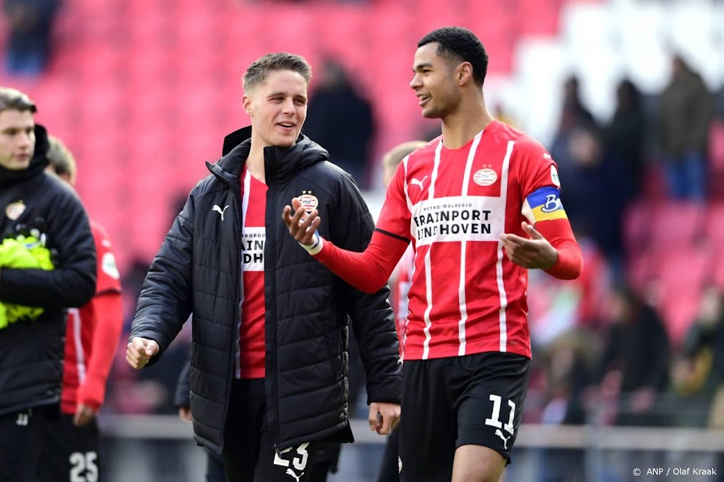 PSV'ers Gakpo en Veerman hadden met 7-0 of 8-0 willen winnen