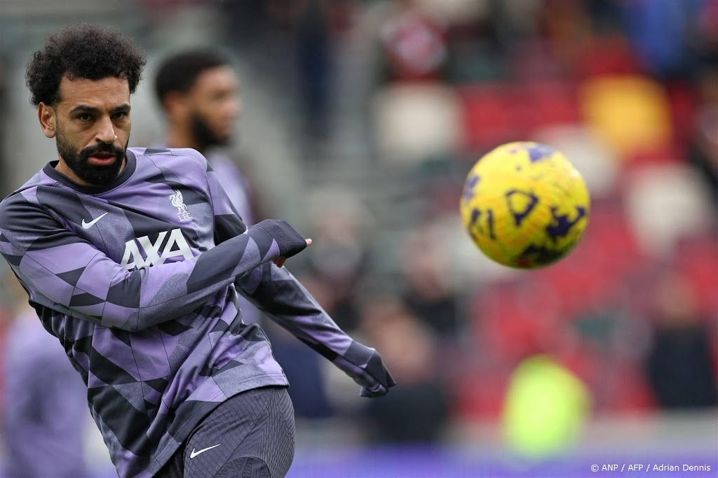 Salah keert na hamstringblessure terug op trainingsveld Liverpool