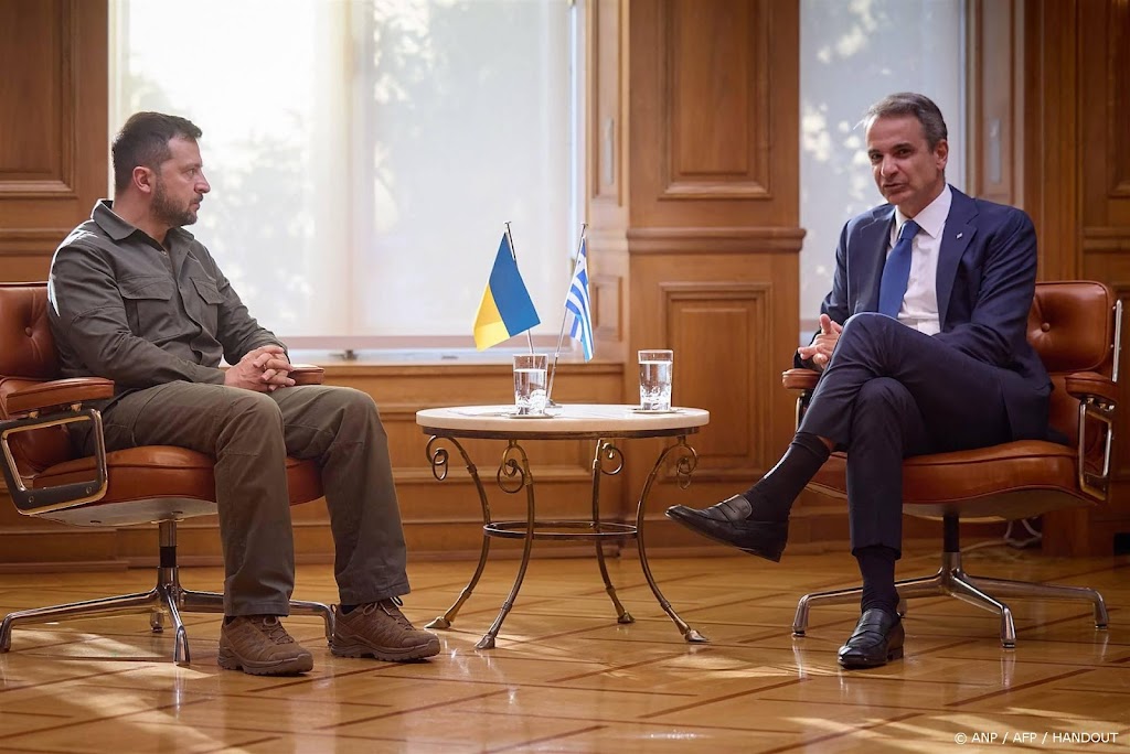 Aanval op Odesa tijdens bezoek Zelensky en Griekse premier