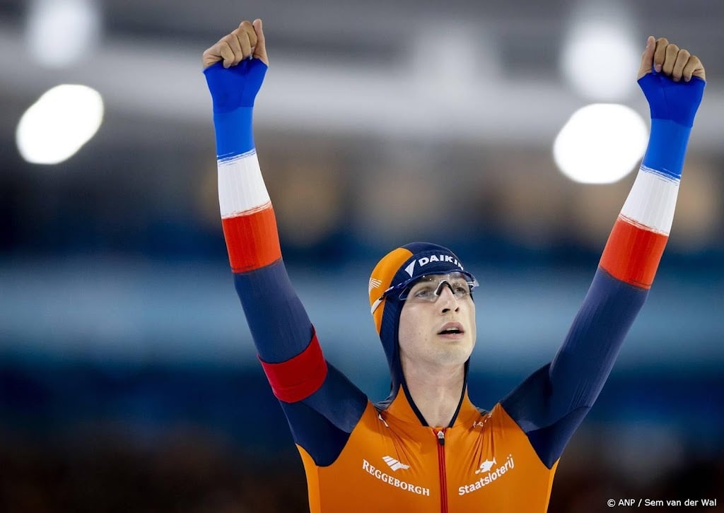 Schaatser De Boo voor het eerst wereldkampioen sprint 