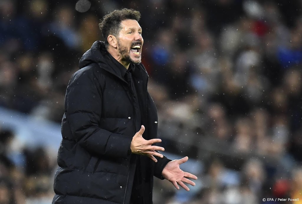Simeone hoopt in thuisduel met Manchester City op meer balbezit