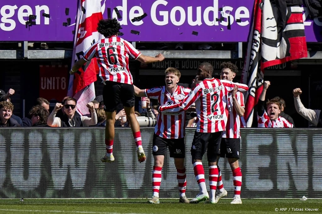 Sparta verslaat NEC en is dicht bij handhaving in Eredivisie