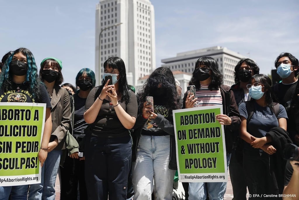 Vrouwenorganisaties VS roepen op tot grote pro-abortusbetogingen