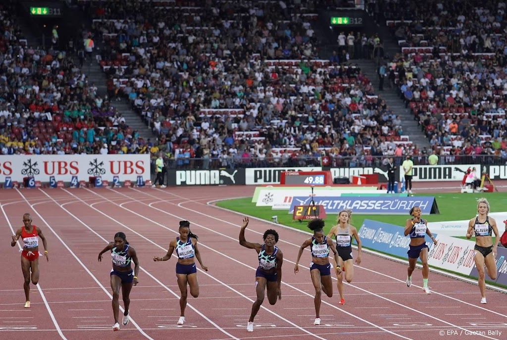Atleten tijdens Diamond League niet naar China om corona