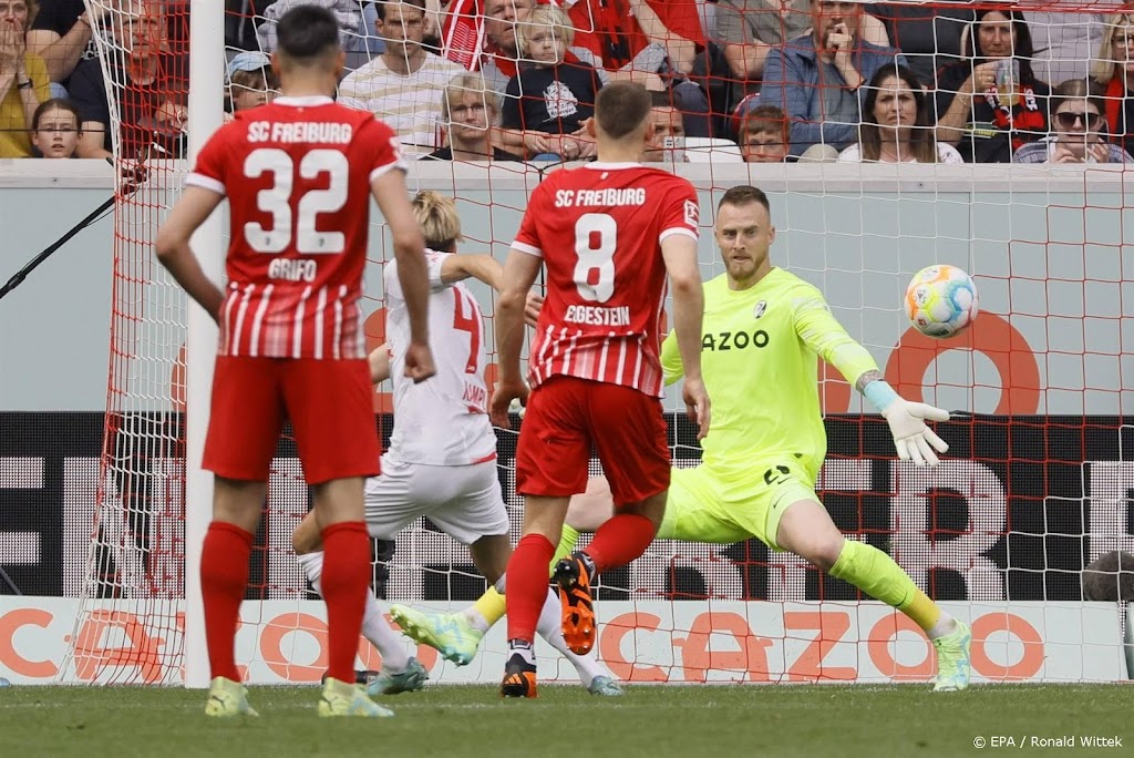 RB Leipzig wint van Freiburg en klimt naar derde plaats