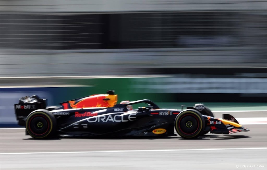 Verstappen ook de snelste in derde vrije training GP Miami 
