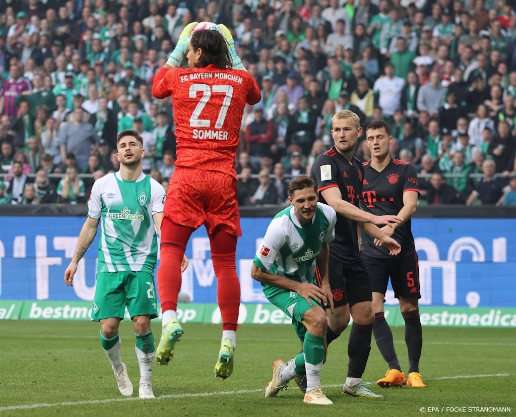 Bayern München wint bij Werder Bremen en vergroot voorsprong