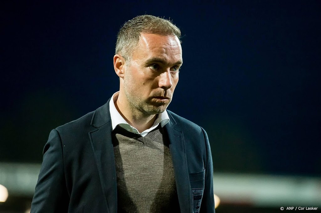 Coach Ultee van Cambuur accepteert dat trainer de schuld krijgt