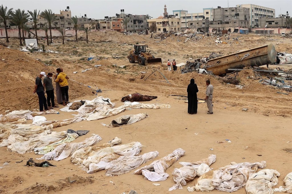 VN over massagraven Gaza: wellicht mensen levend begraven