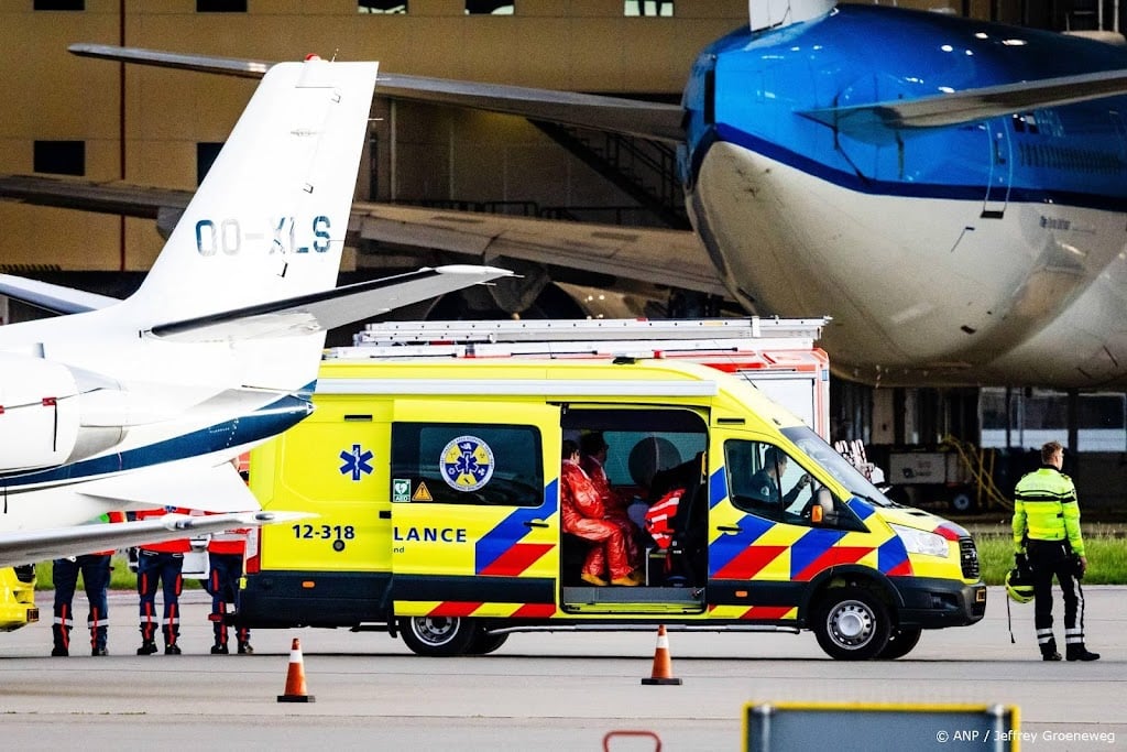 Eerste medische evacuatievlucht uit Kaapverdië geland op Schiphol