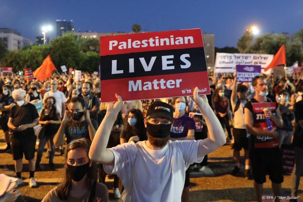 Israëliërs protesteren tegen annexatieplan Netanyahu