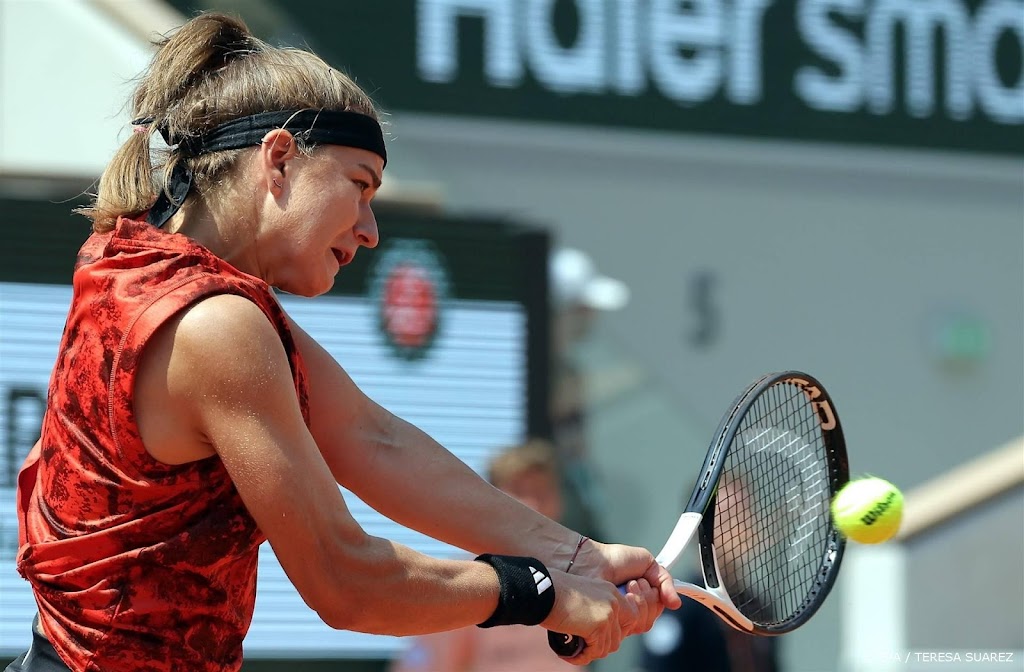 Tsjechische Muchova als eerste naar halve finale op Roland Garros