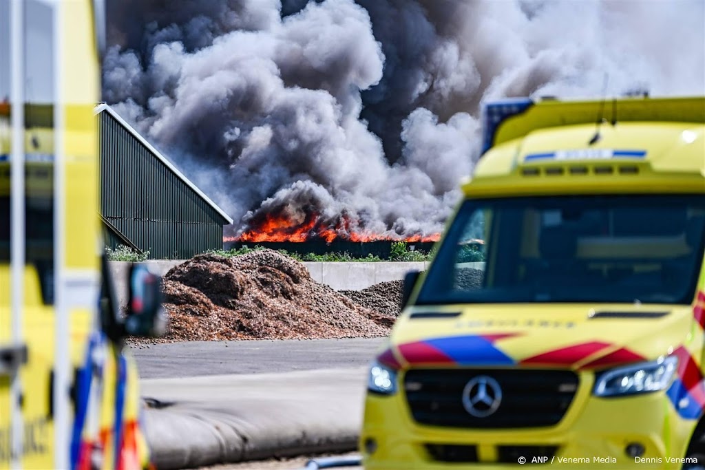 Honderden varkens omgekomen bij brand op boerderij Groningen