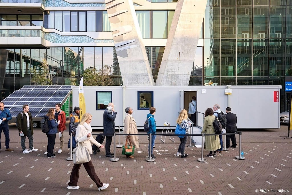 Op de meeste plaatsen droog op verkiezingsdag