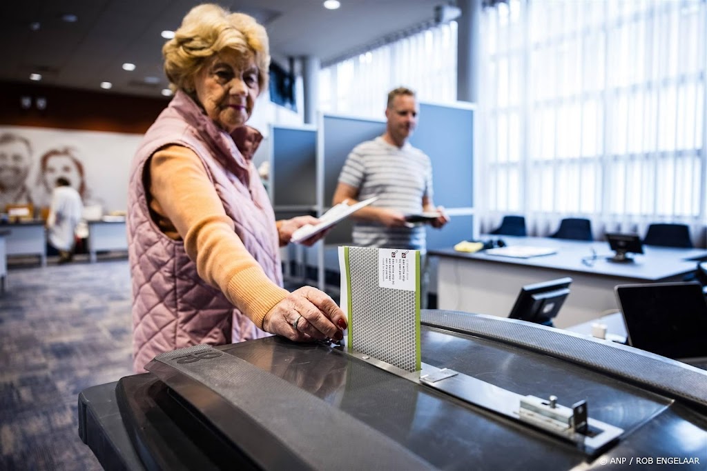 Opkomst drie grote steden hoger dan 2019, Rotterdam bijna gelijk