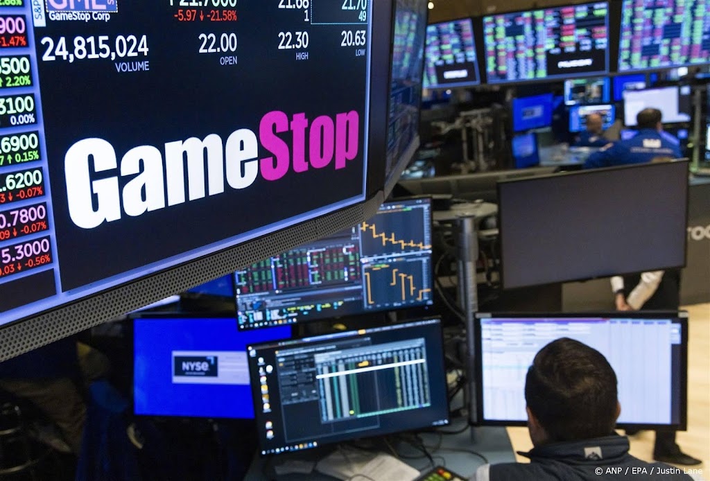 GameStop schiet omhoog op Wall Street na aankondiging livestream