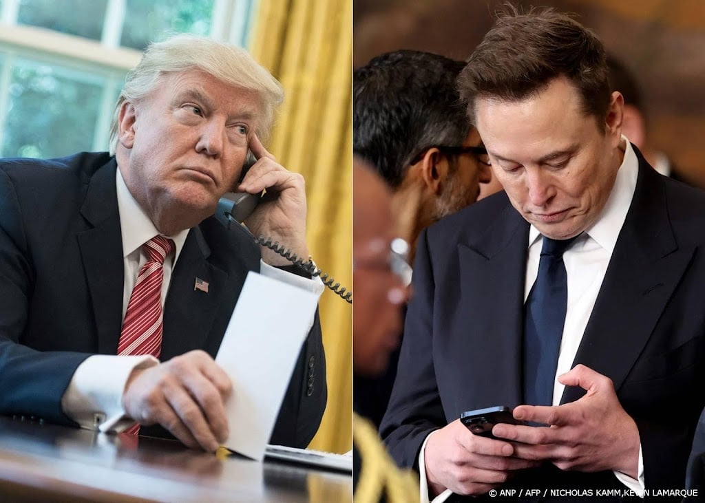 Tesla wint op Wall Street na koersval door ruzie Trump en Musk