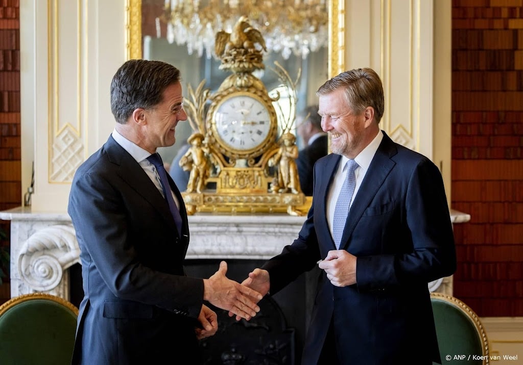 Rutte langs bij koning in aanloop naar NAVO-top