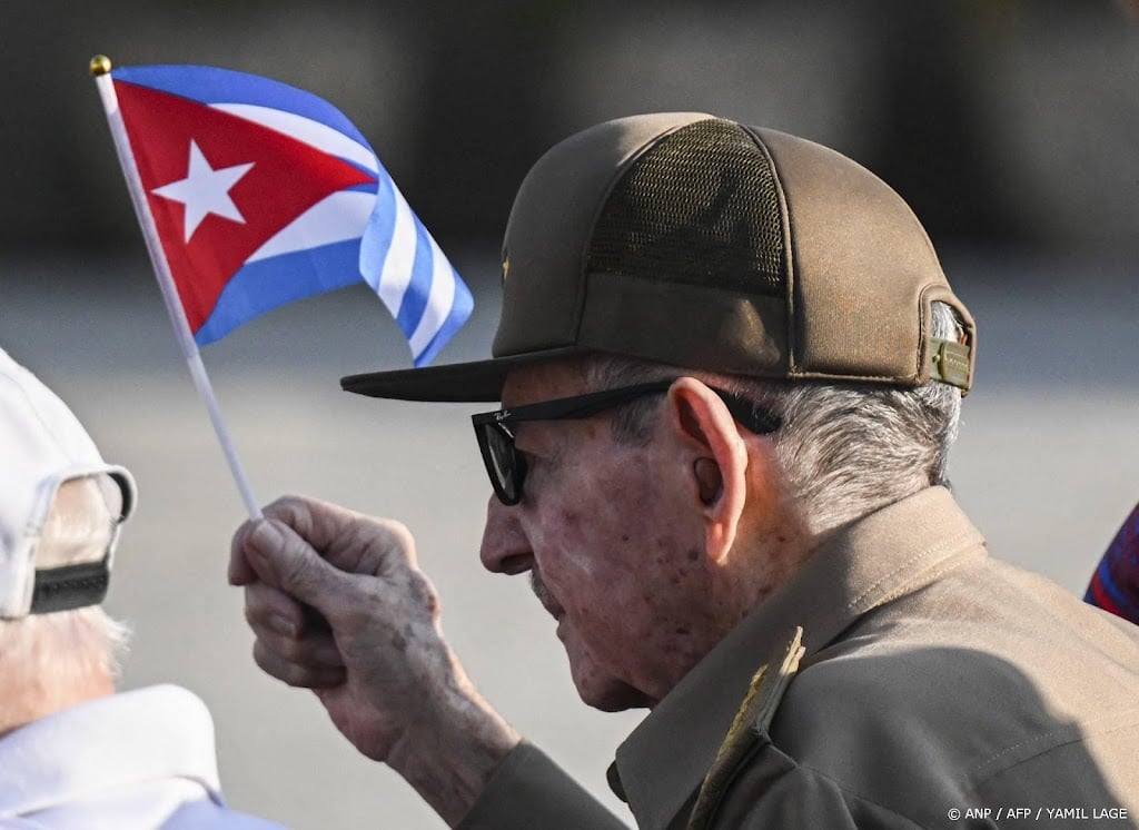Raúl Castro verschijnt op de Cubaanse staatstelevisie